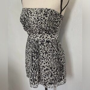 Banana Republic Silk Strapless Top